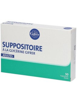 Suppositoire à la glycérine Gifrer 50 suppositoires | Nom de la...