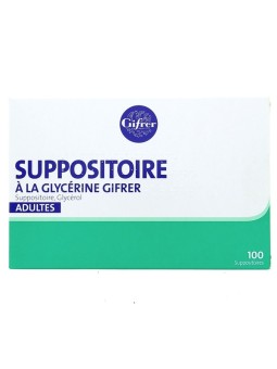 Suppositoire à la glycérine Gifrer x100 | Nom de la Pharmacie en...