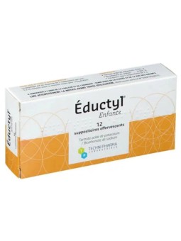 Eductyl suppositoire enfant 12 suppositoires | Nom de la Pharmacie...