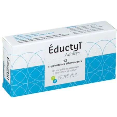 Eductyl 12 suppositoires | Nom de la Pharmacie en variable