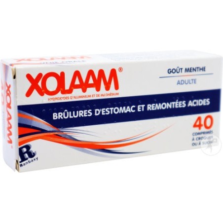 Xolaam 40 comprimés à croquer ou à sucer
