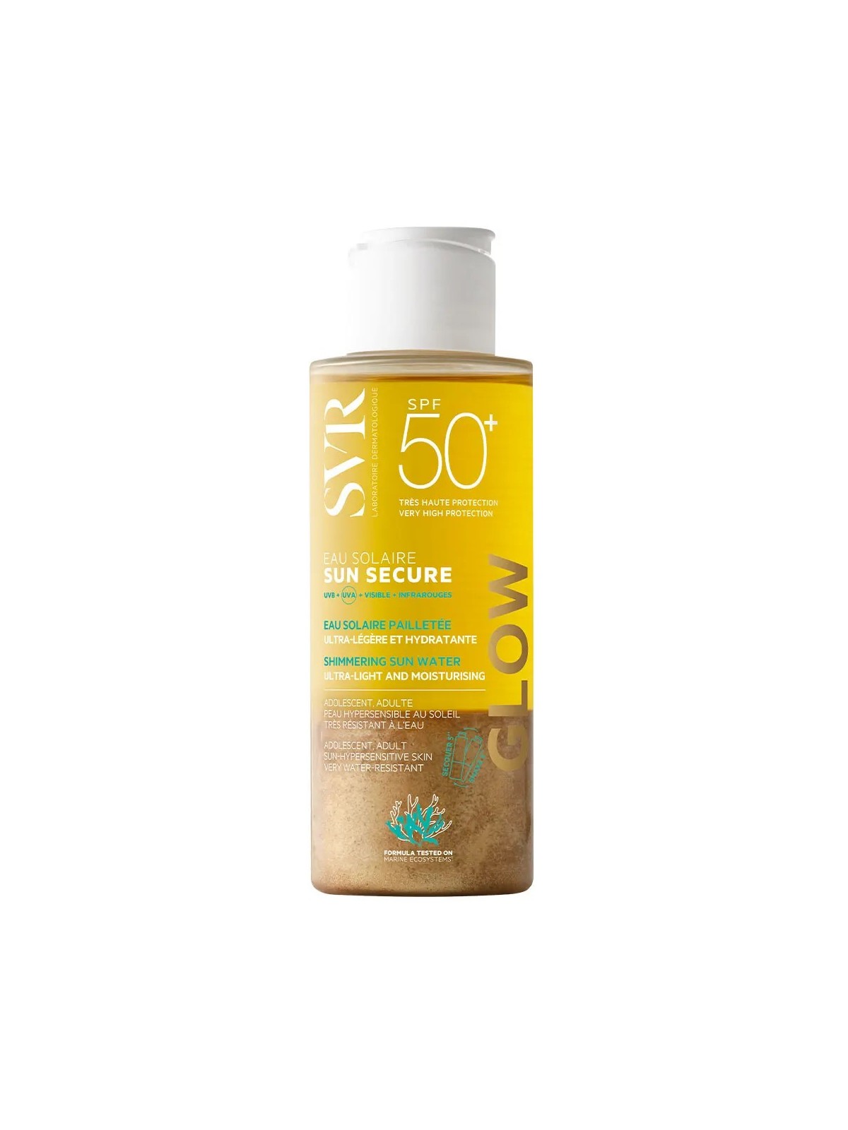 SVR Sun Secure Eau Solaire GLOW SPF50+ 100ml