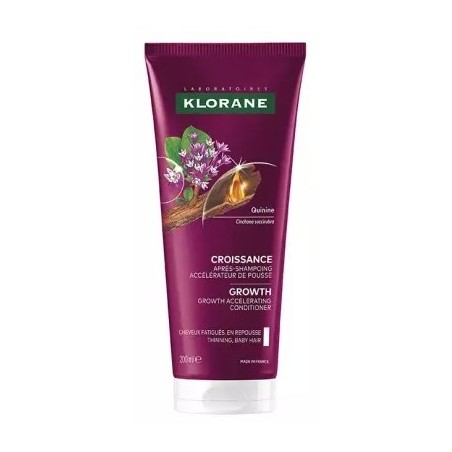 KLORANE Croissance Après-Shampoing Accélérateur de Pousse à l'Adénosine 200ML
