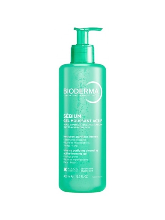 BIODERMA Sébium Gel Moussant Actif 400 ml