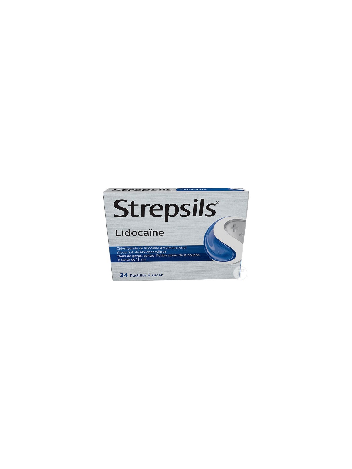 Strepsils lidocaine gorge aphtes 24 pastilles | Nom de la...