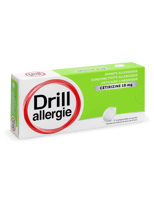 Drill allergie 10mg 7 comprimés | Nom de la Pharmacie en variable