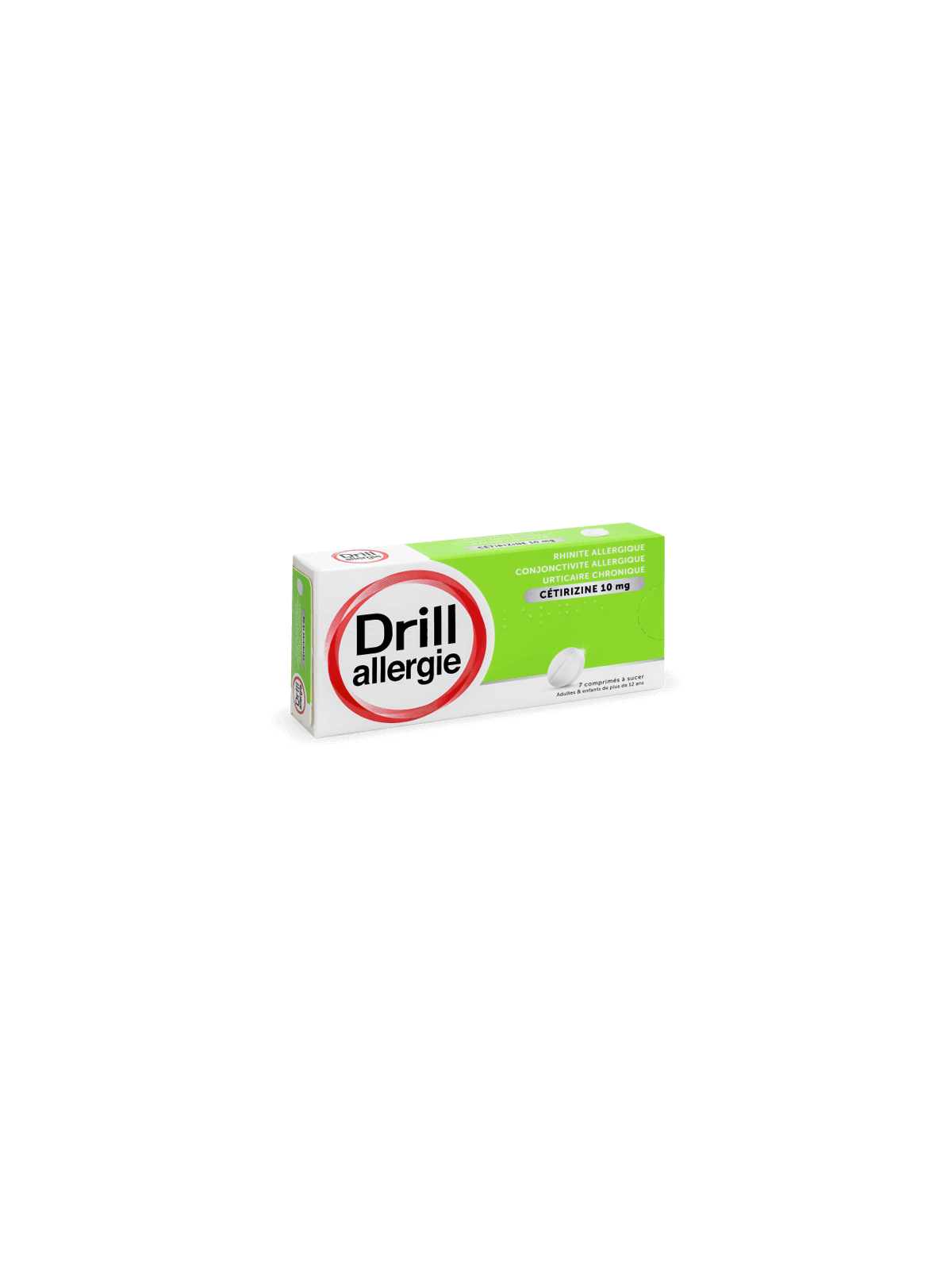 Drill allergie 10mg 7 comprimés | Nom de la Pharmacie en variable