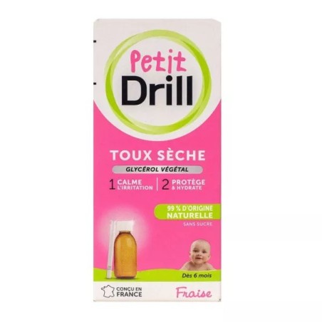 PETIT DRILL Sirop Toux Sèche dès 6 Mois 125ML