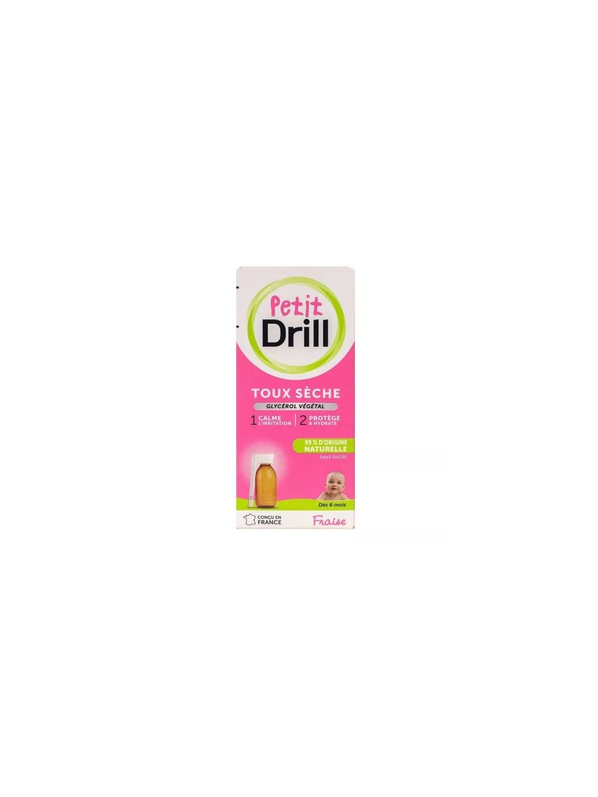 PETIT DRILL Sirop Toux Sèche dès 6 Mois 125ML