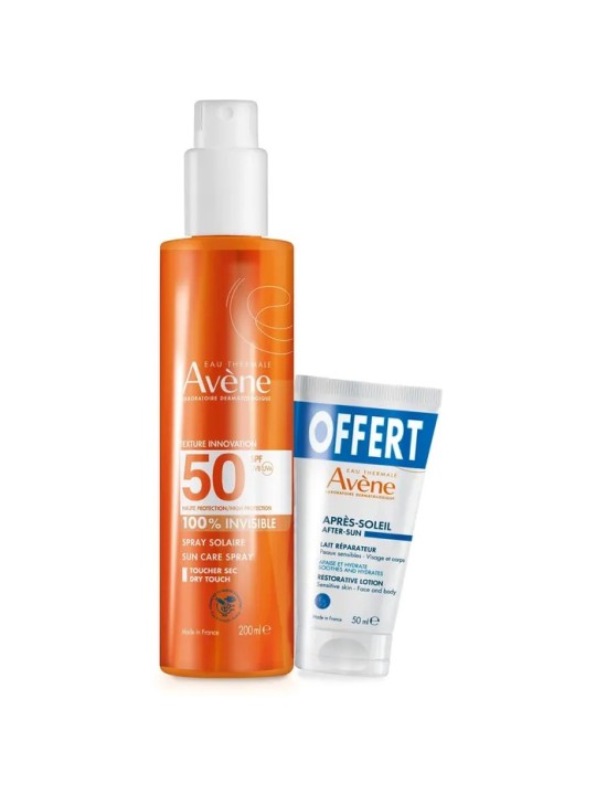 AVENE Solaire Spray SPF50+  Lait Après-Soleil 50ML
