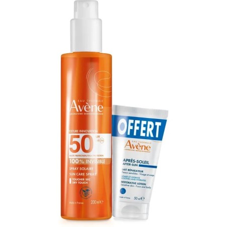 AVENE Solaire Spray SPF50+  Lait Après-Soleil 50ML