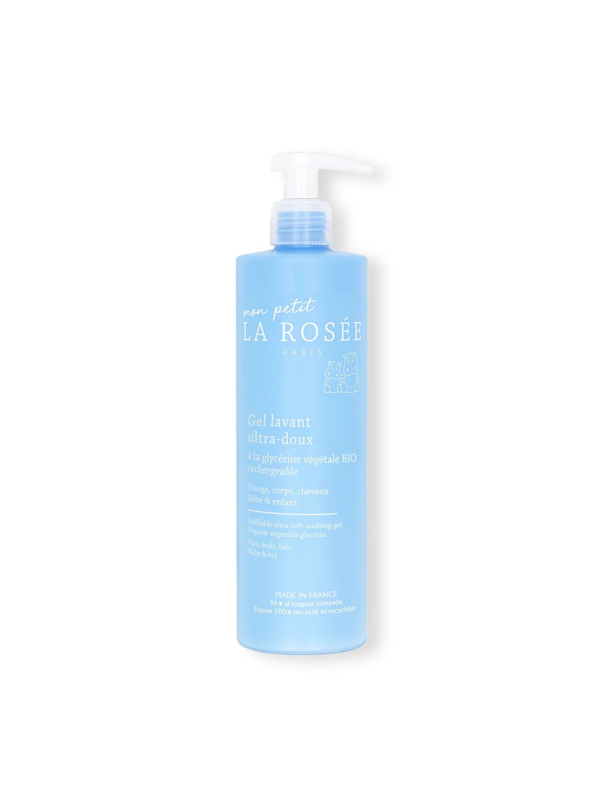La rosée gel lavant ultra doux bébé à la glycérine végétale 400ml