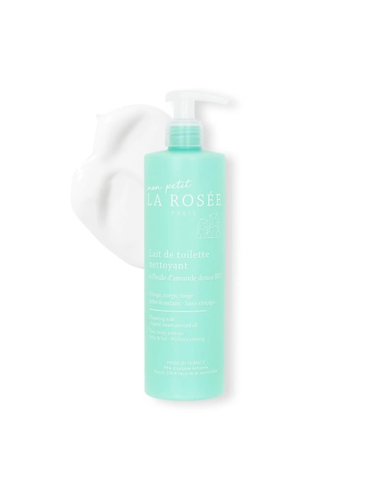 La rosée lait de toilette nettoyant bébé aux huiles végétales 400ml