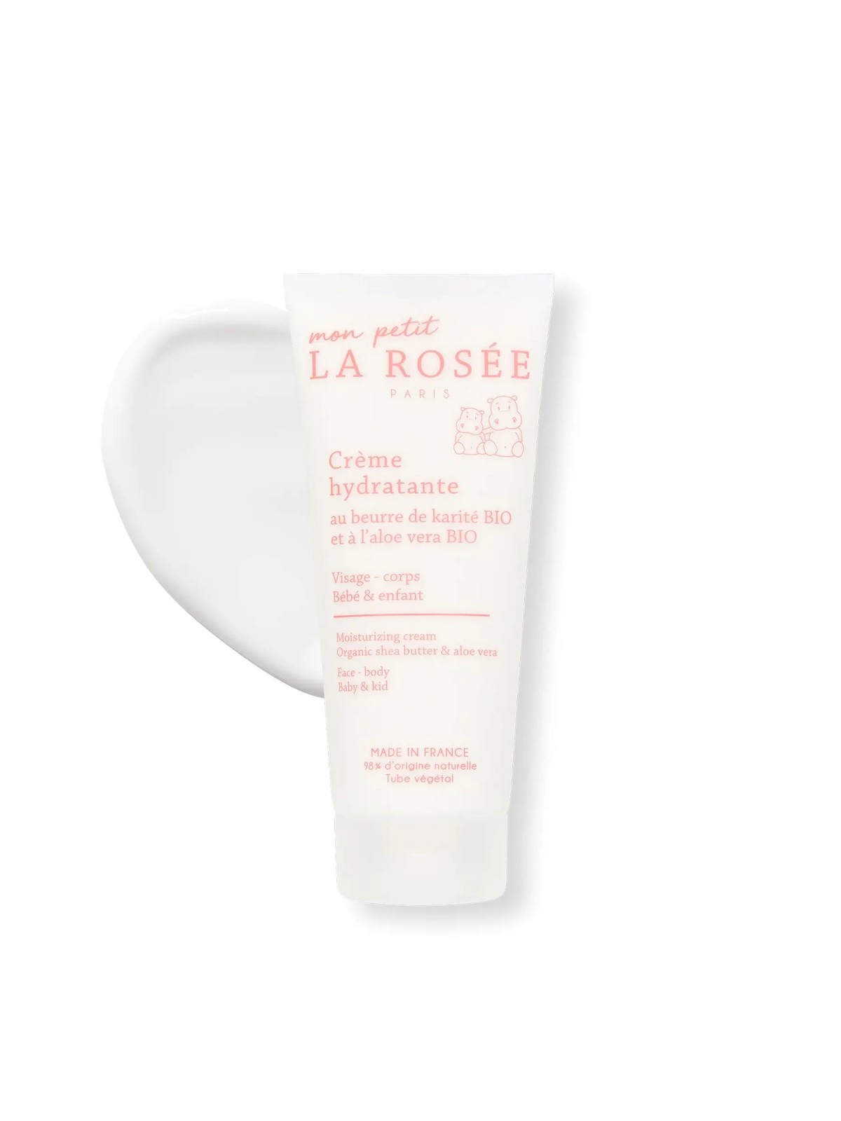 La rosée crème hydratante bébé au beurre de karité et à l'aloe vera 200ml