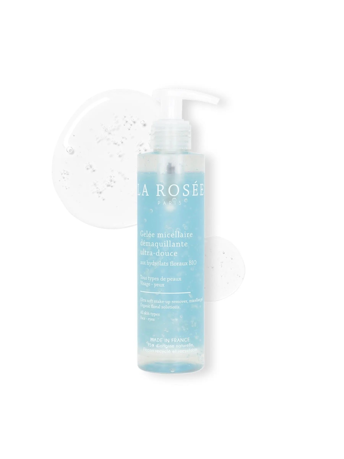LA ROSÉE Gelée Micellaire Démaquillante Bio 195ML