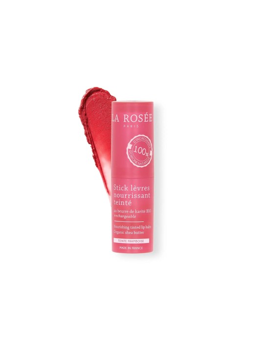 LA ROSÉE Stick Lèvres Nourrissant Teinté Rechargeable 4,5G