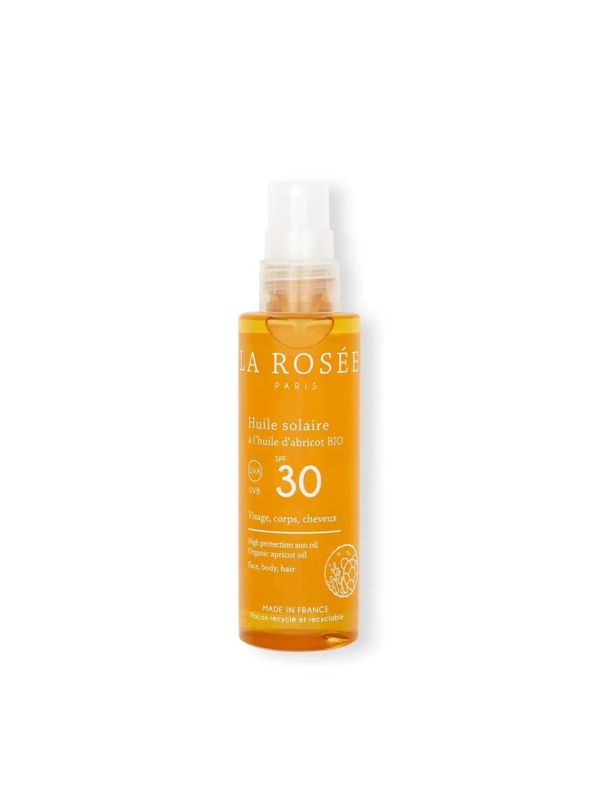 LA ROSÉE l'Huile Solaire SPF30 150ML