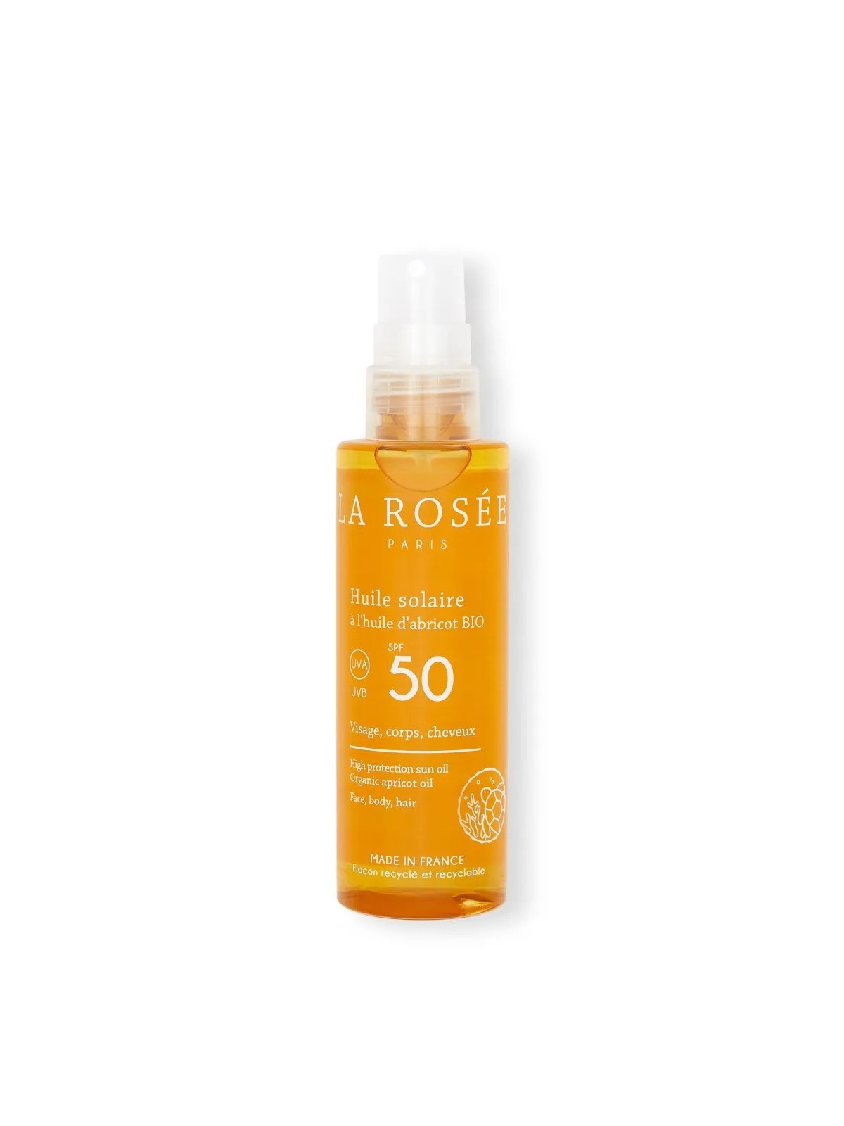 LA ROSÉE l'Huile Solaire SPF50 150ML