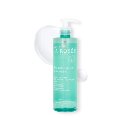 LA ROSÉE Eau Nettoyante Bébé à l'Aloe Vera Bio 400ML