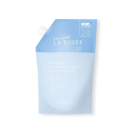 LA ROSÉE Mon Petit Eco-Recharge Gel Lavant Ultra-Doux 800ML