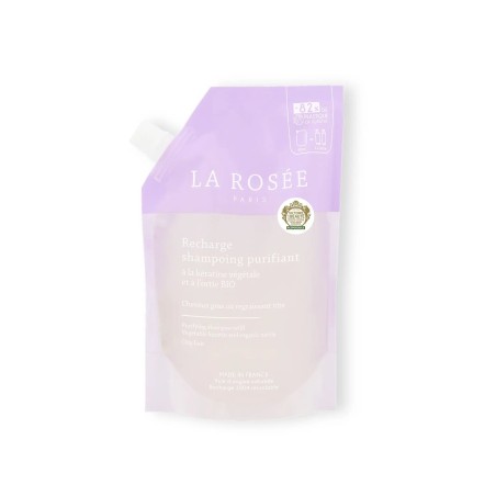 LA ROSÉE Éco-Recharge Shampoing Purifiant 400ML