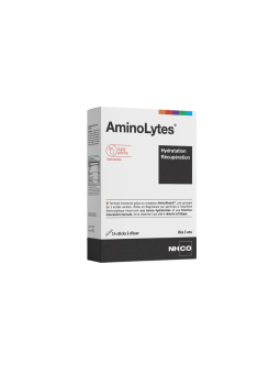 NHCO AminoLytes Hydratation Récupération Boite de 14 Sticks Pêche
