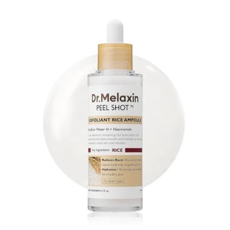 DR. MELAXIN Peel Shot Exfoliant White Rice Ampoule 80ML