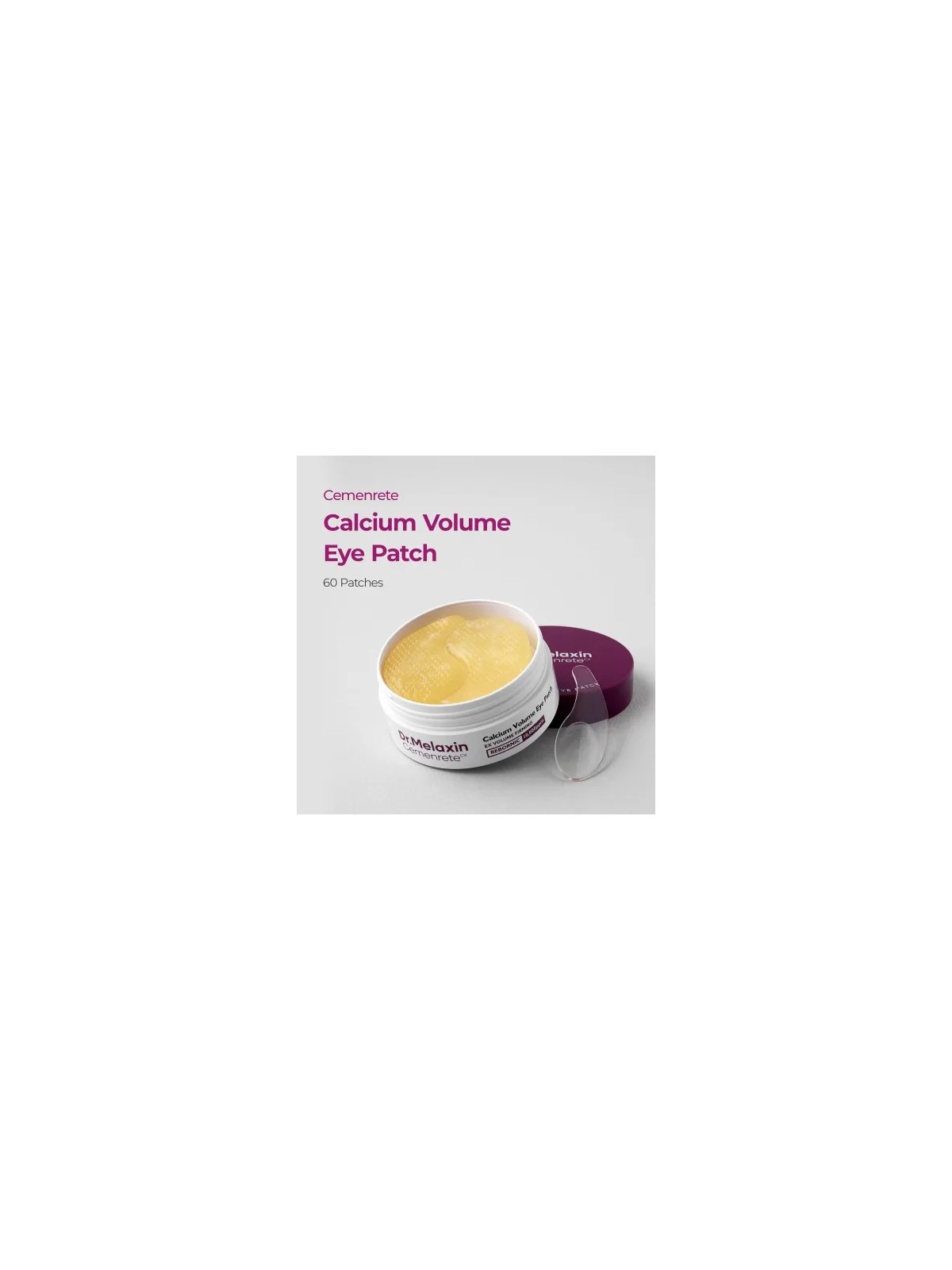 DR. MELAXIN Cemenrete Eye Patch