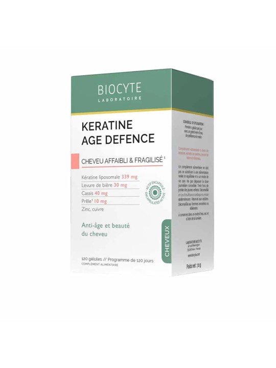 BIOCYTE Keratine Age Defence Gélules boite de 120