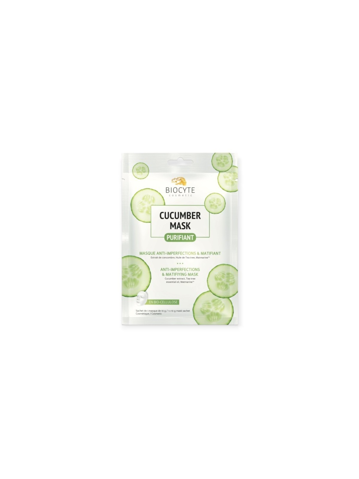 BIOCYTE Mask Cucumber sachet 10 g