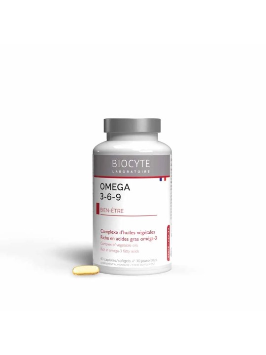 BIOCYTE Oméga 3 6 9 Capsules boite de 60