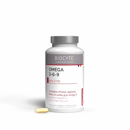 BIOCYTE Oméga 3 6 9 Capsules boite de 60