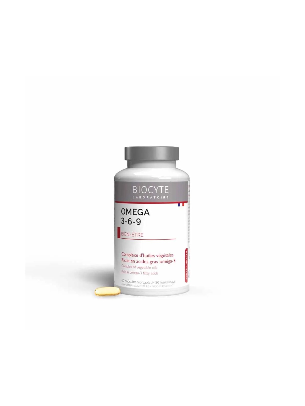 BIOCYTE Oméga 3 6 9 Capsules boite de 60