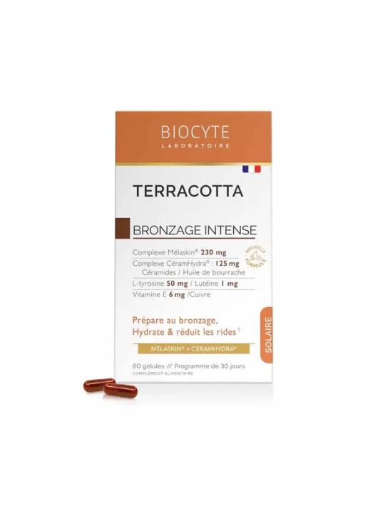 BIOCYTE Terracotta Bronzage Intense Capsules boite de 60
