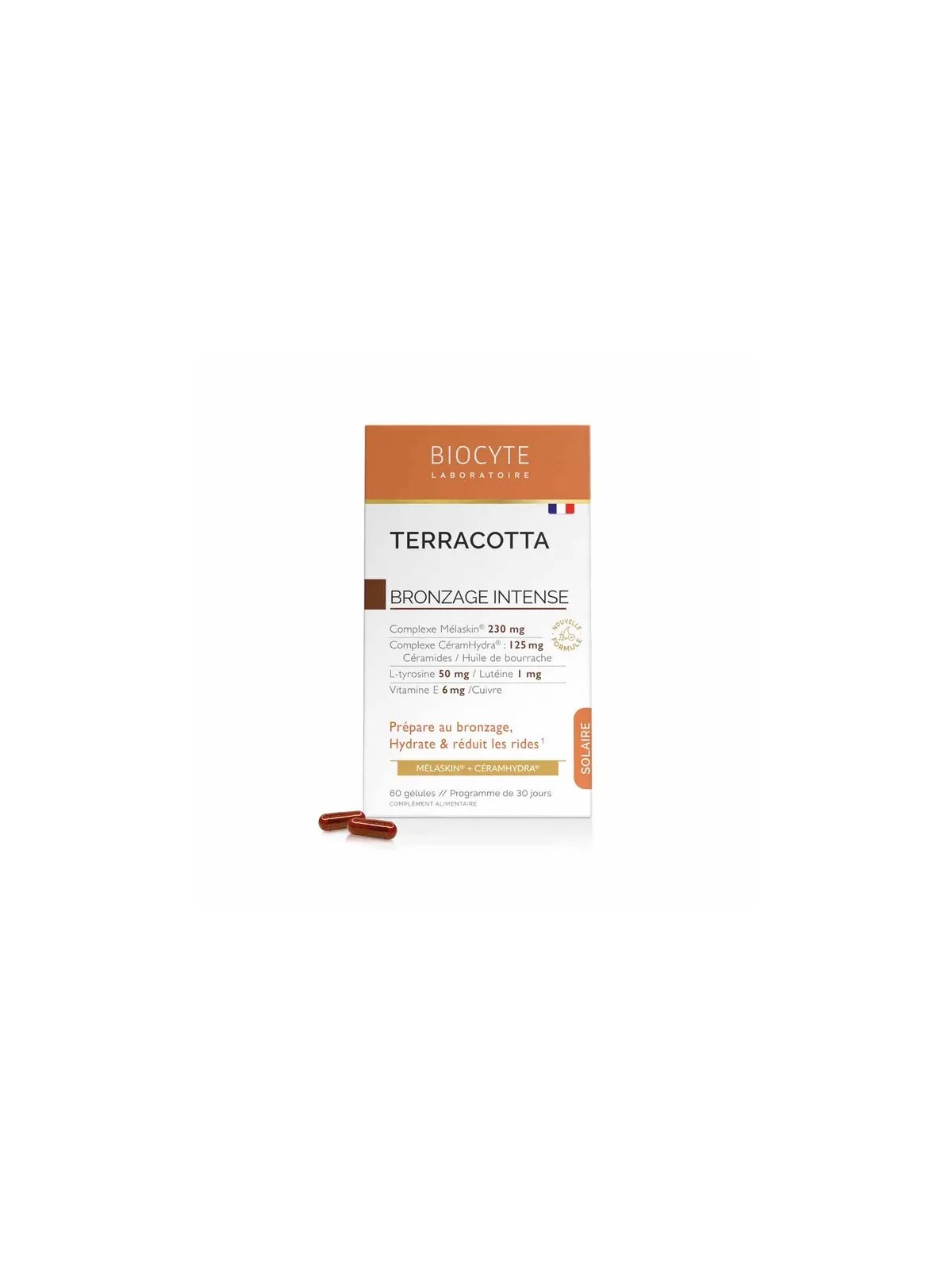 BIOCYTE Terracotta Bronzage Intense Capsules boite de 60