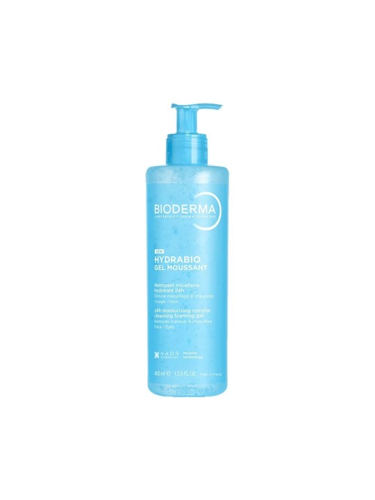 BIODERMA Hydrabio Gel Moussant 3 en 1 400 ml