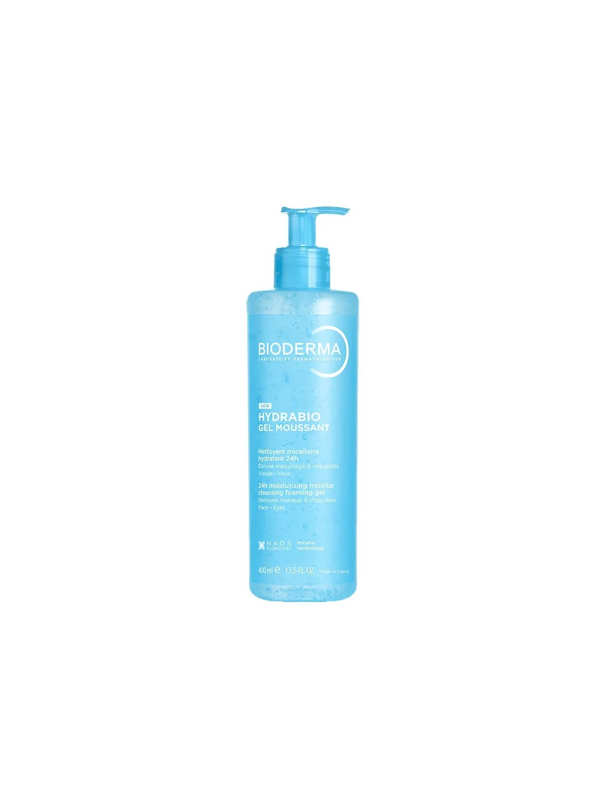BIODERMA Hydrabio Gel Moussant 3 en 1 400 ml