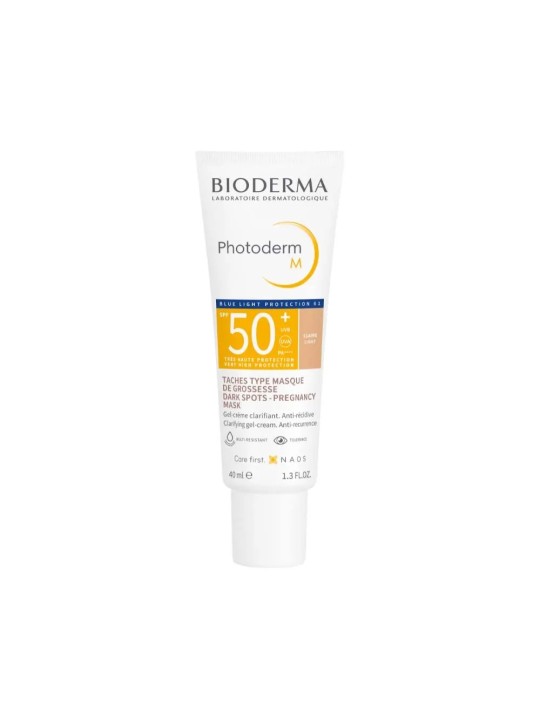 BIODERMA Photoderm Gel-Crème Clarifiant Teinte Claire SPF50+ 40 ml
