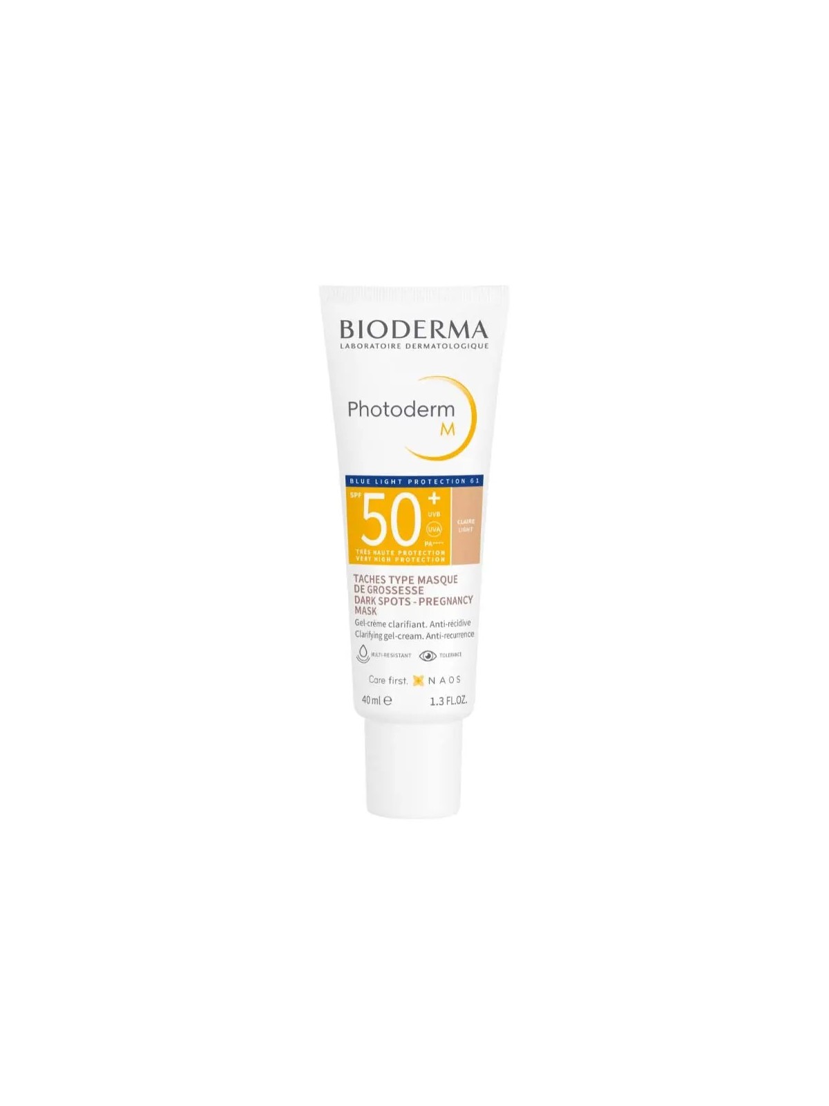 BIODERMA Photoderm Gel-Crème Clarifiant Teinte Claire SPF50+ 40 ml
