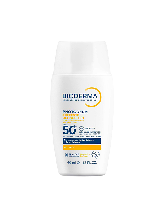 BIODERMA Photoderm Xdefense Ultra-Fluid Invisible SPF50+ 40 ml