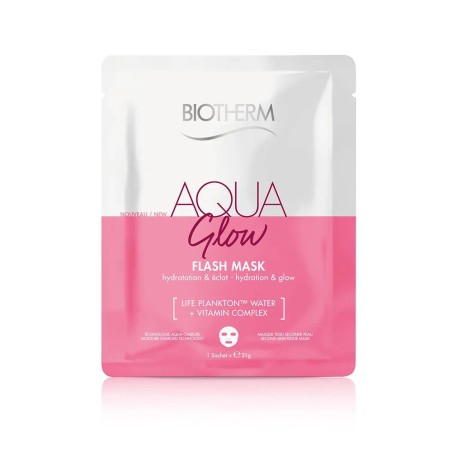 BIOTHERM Aqua Glow Masque Tissu Eclat et Hydratation 31 g