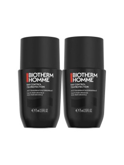 BIOTHERM Day Control Déodorant 72h Homme Roll-on 2x75 ml