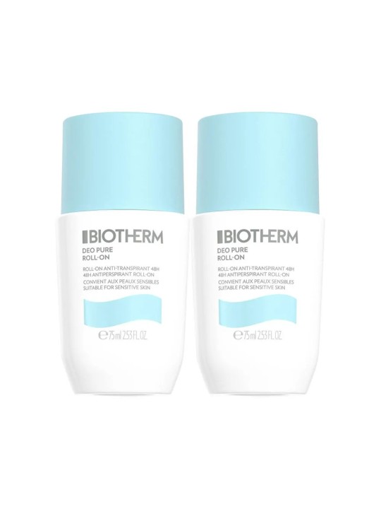 BIOTHERM Deo Pure Roll-on Anti-transpirant 2x7 5ml