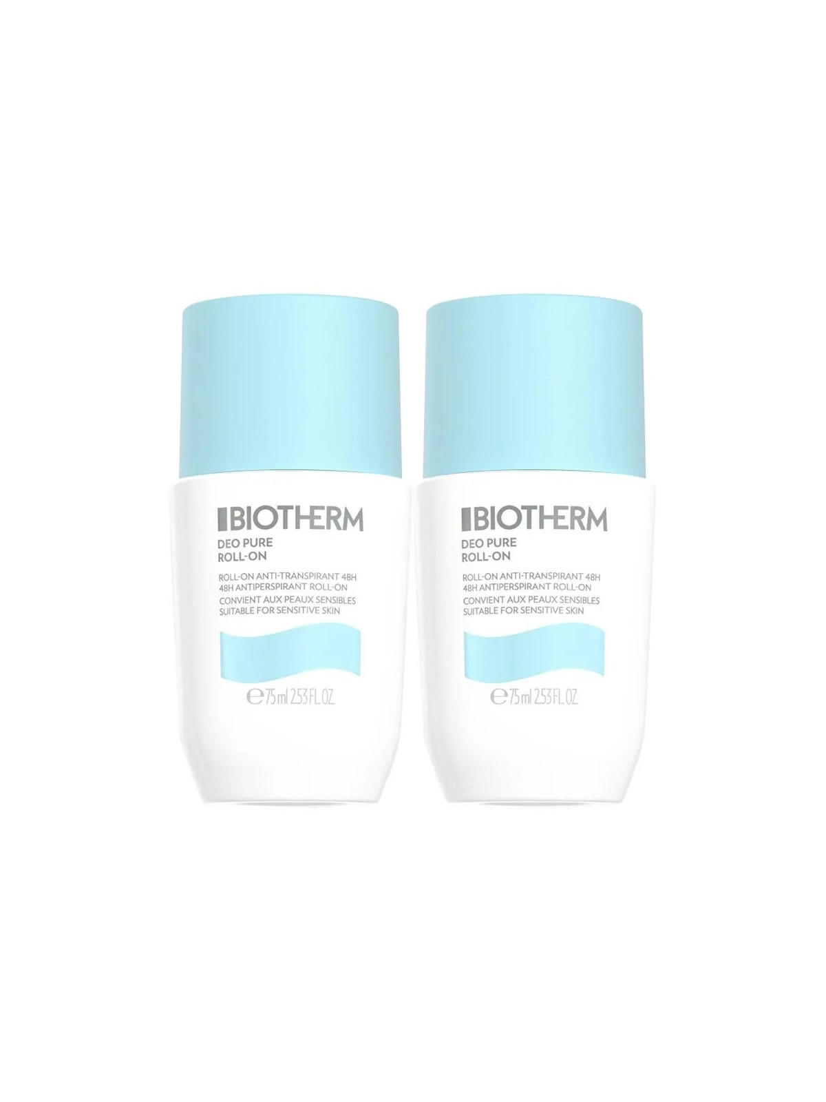 BIOTHERM Deo Pure Roll-on Anti-transpirant 2x7 5ml