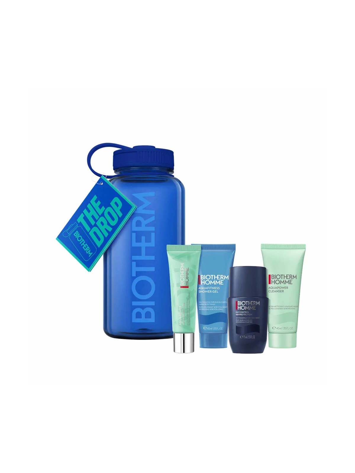 BIOTHERM Drop Collection Les Essentiels d'Hydratation Homme Visage & Corps