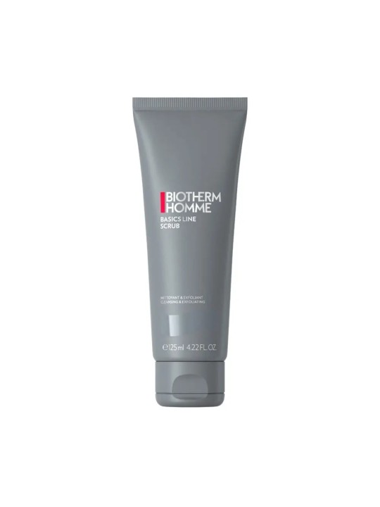 BIOTHERM Basics Line Scrub Nettoyant et Exfoliant Homme tube de 125 ml