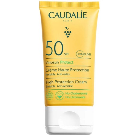 CAUDALIE Vinosun Crème Haute Protection SPF50 tube de 50 ml