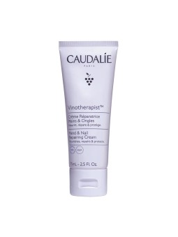 CAUDALIE Vinotherapist Crème Réparatrice Mains et Ongles tube de 75 ml