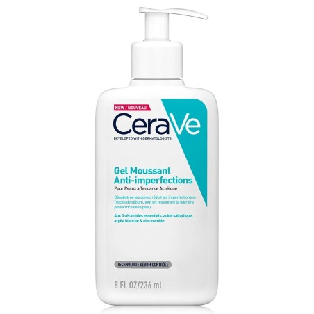 CERAVE Gel Moussant Anti-imperfections 236 ml
