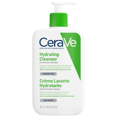 CERAVE Cleanser Corps Crème Lavante Hydratante Visage Et Corps 473 ml